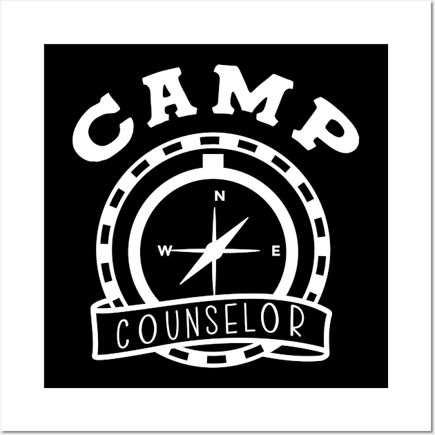 Camp Counselor Wall Art by TheBestHumorApparel